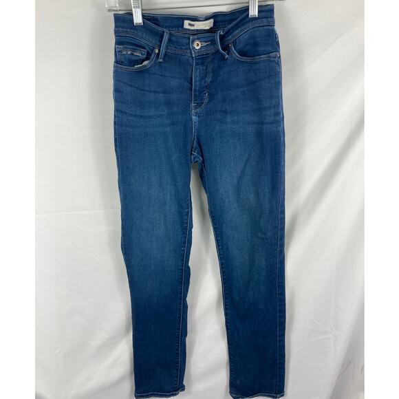 Levis 512 perfectly Slimming Skinny Leg Jean Size W28 L32 - Picture 1 of 5